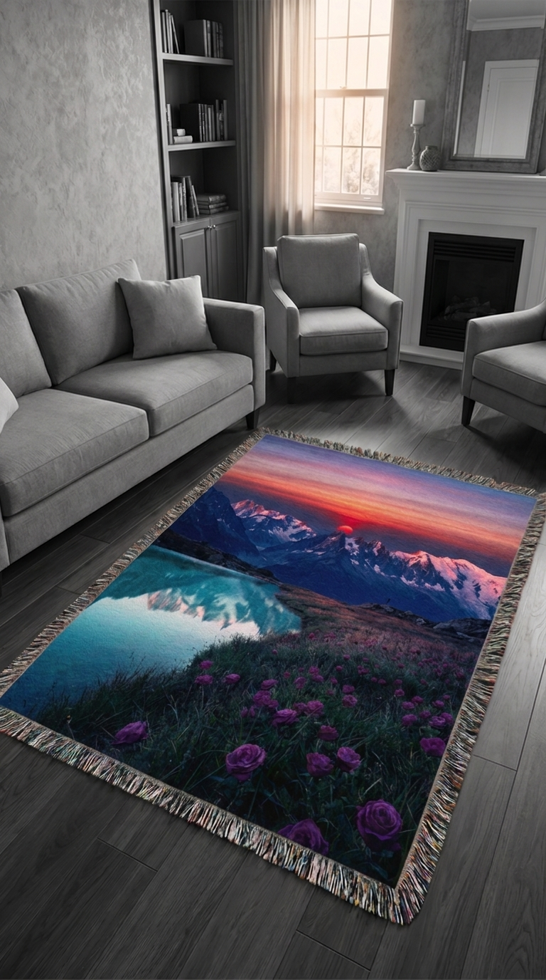 Custom Woven Piece for Sheridan